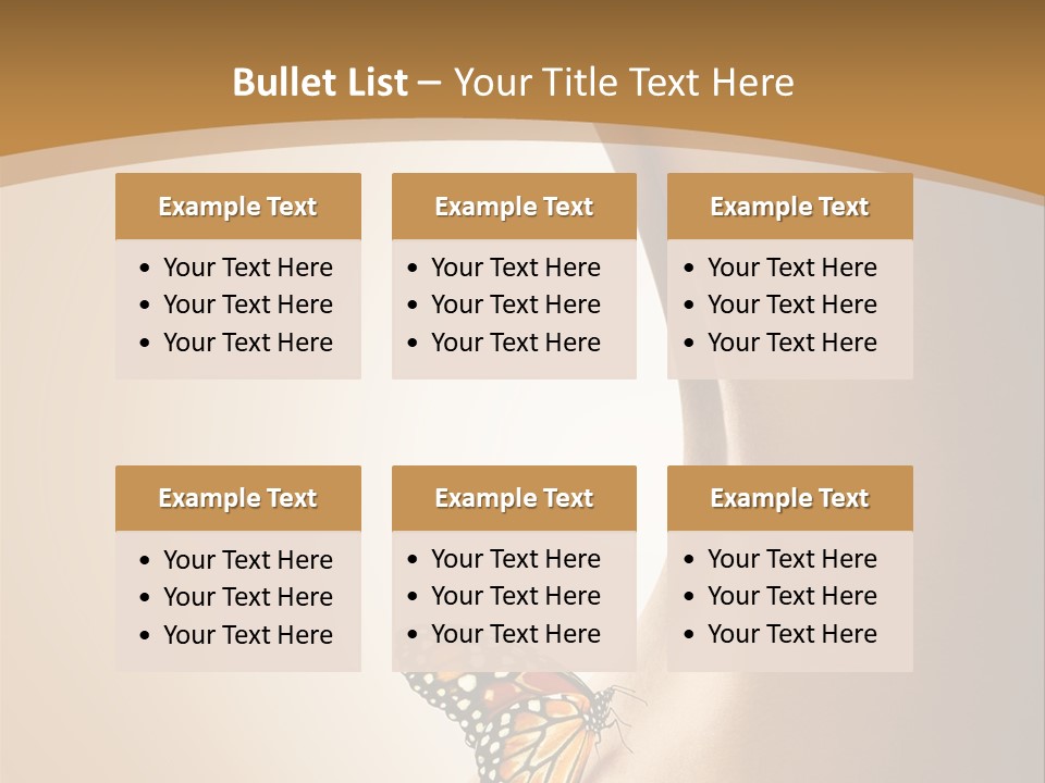 Woman Holistic Girl PowerPoint Template