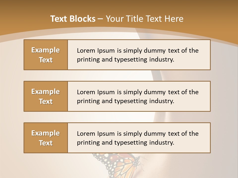 Woman Holistic Girl PowerPoint Template