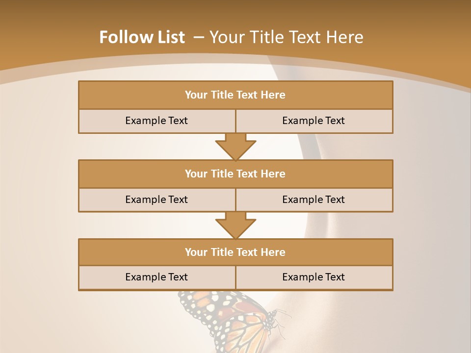 Woman Holistic Girl PowerPoint Template