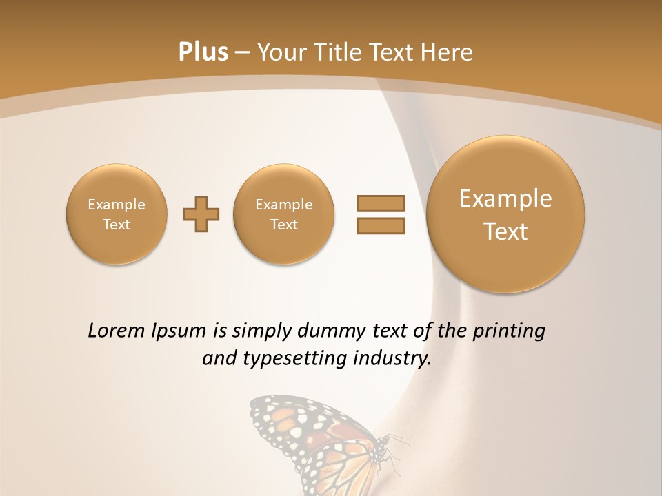 Woman Holistic Girl PowerPoint Template
