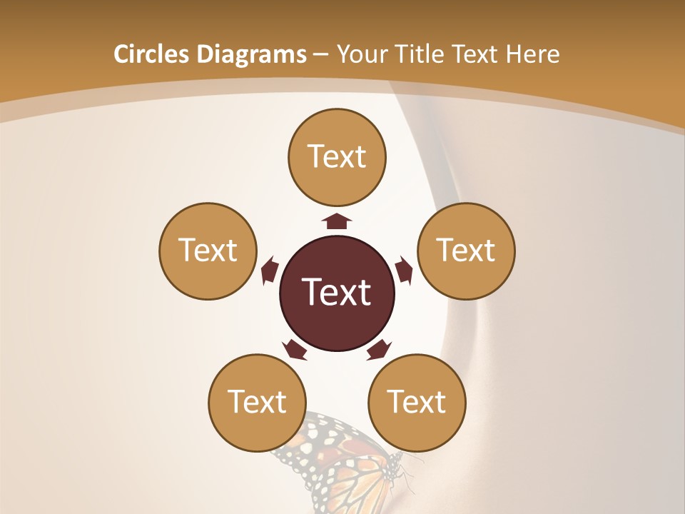 Woman Holistic Girl PowerPoint Template