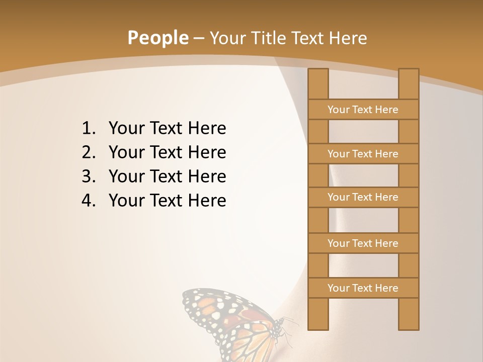 Woman Holistic Girl PowerPoint Template