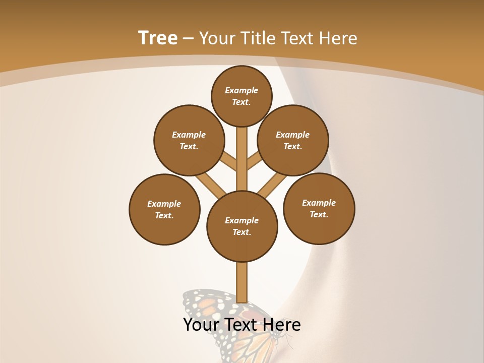 Woman Holistic Girl PowerPoint Template