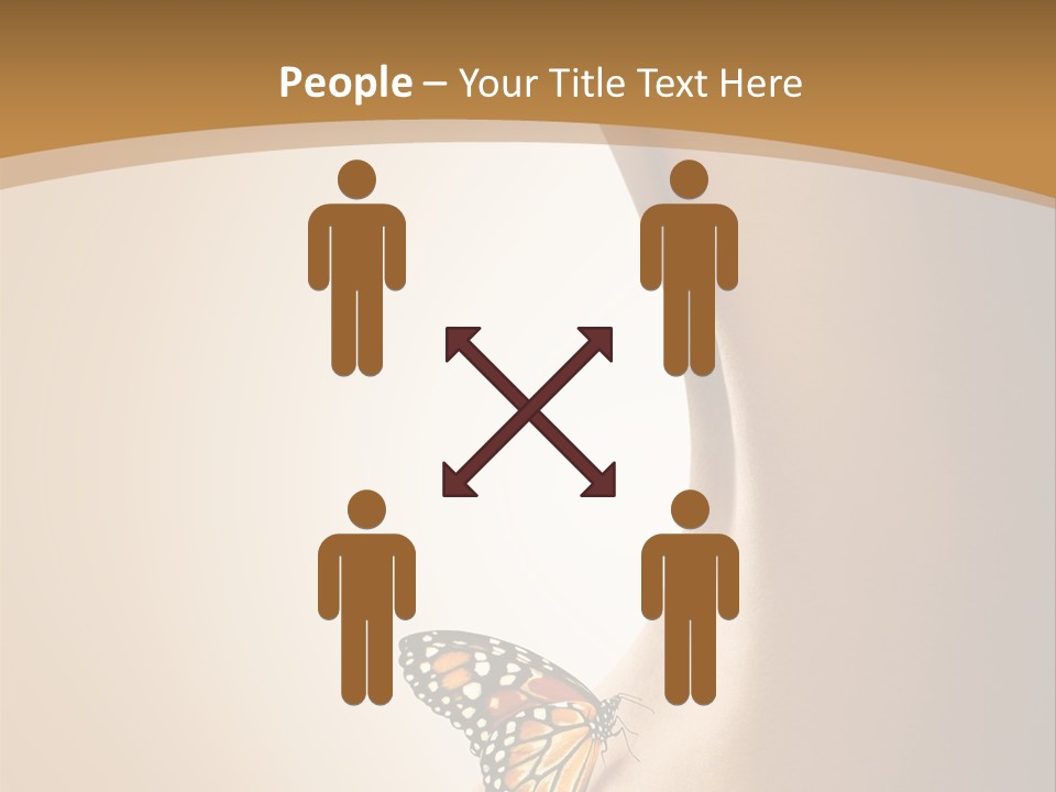 Woman Holistic Girl PowerPoint Template