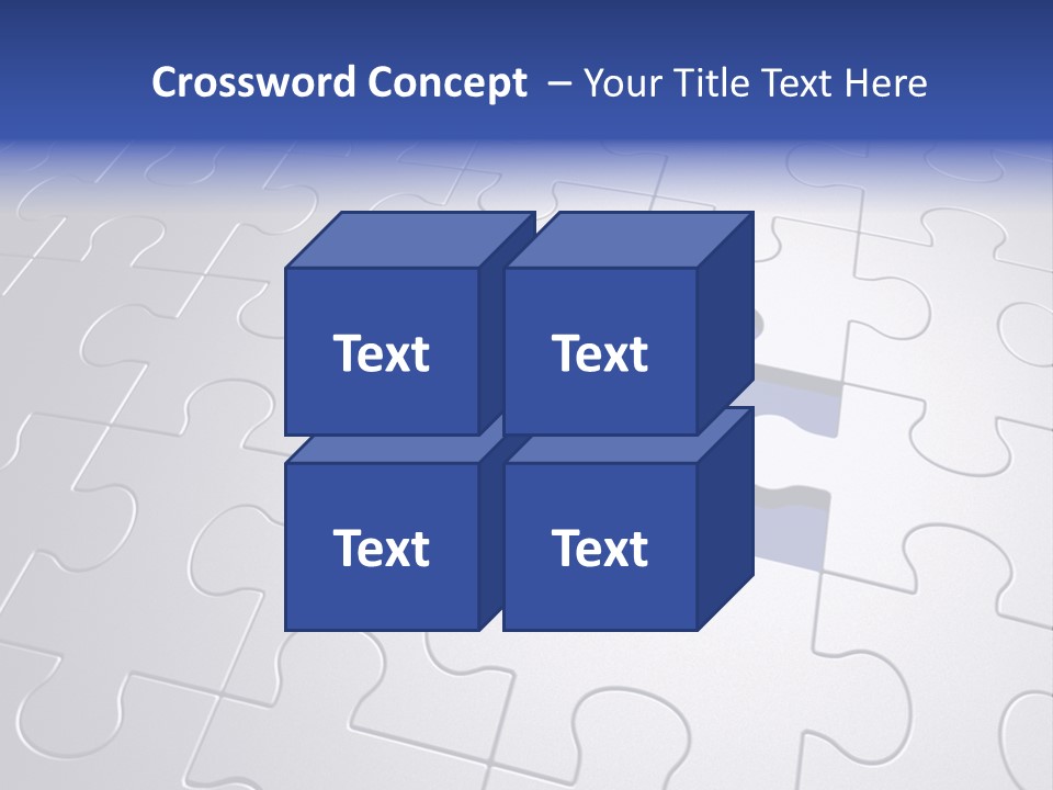 Solve One Match PowerPoint Template