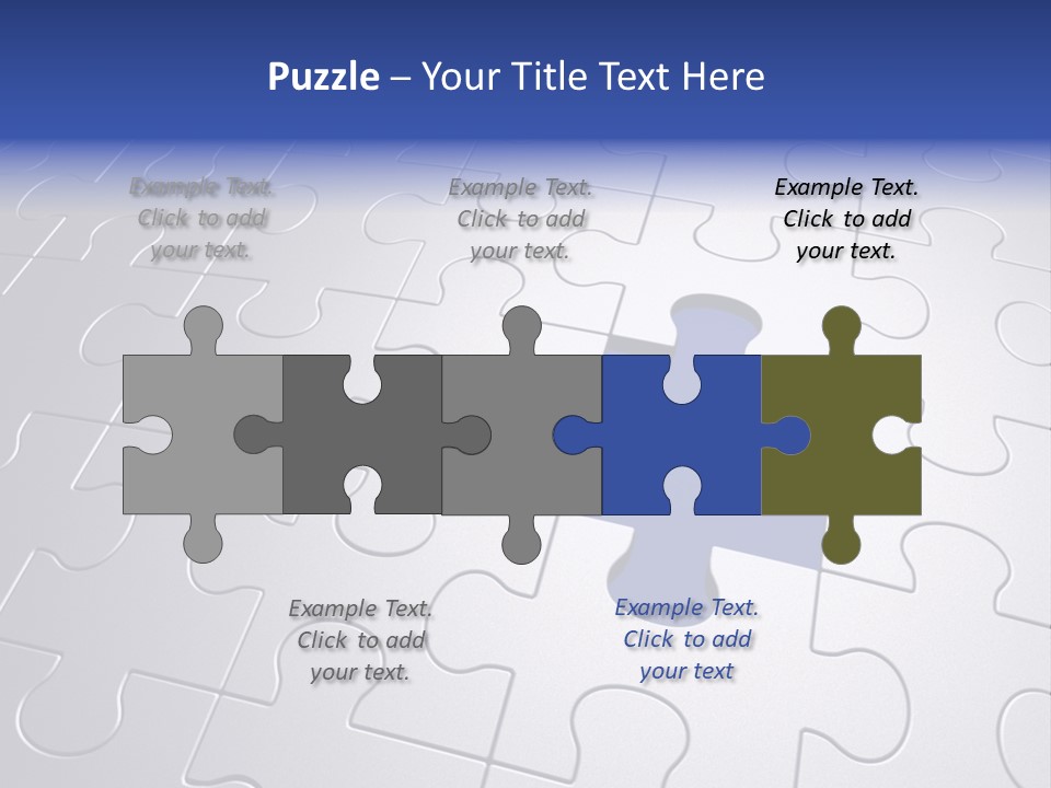 Solve One Match PowerPoint Template