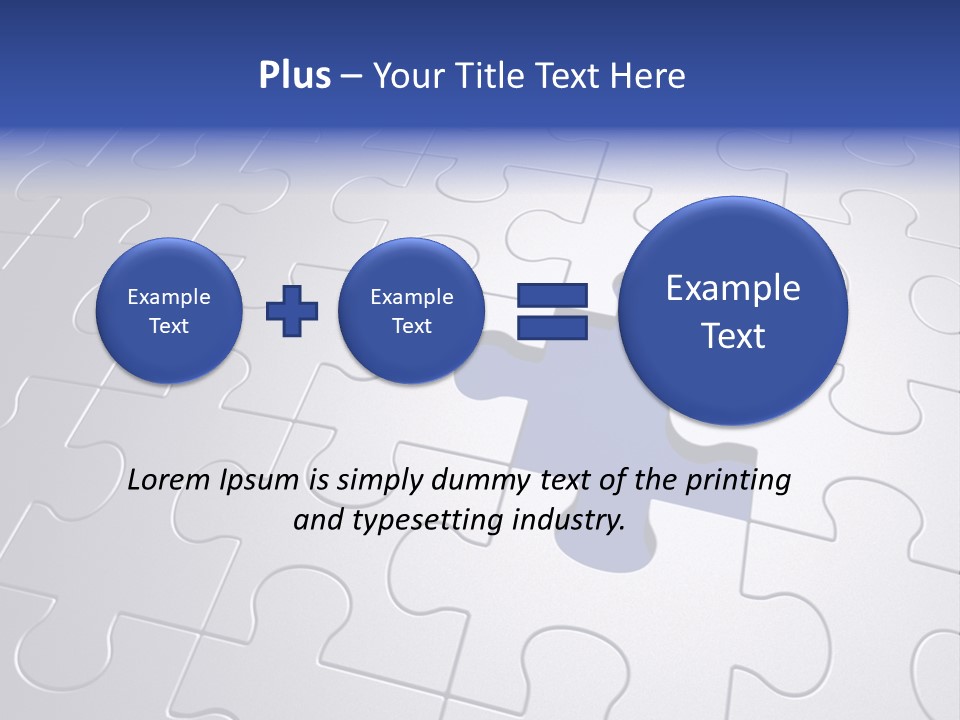 Solve One Match PowerPoint Template