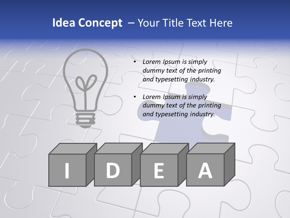Solve One Match PowerPoint Template