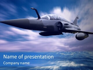 Air Business Speed PowerPoint Template