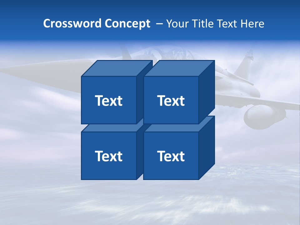 Air Business Speed PowerPoint Template