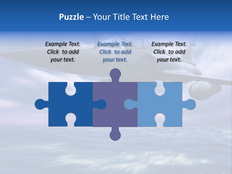 Air Business Speed PowerPoint Template