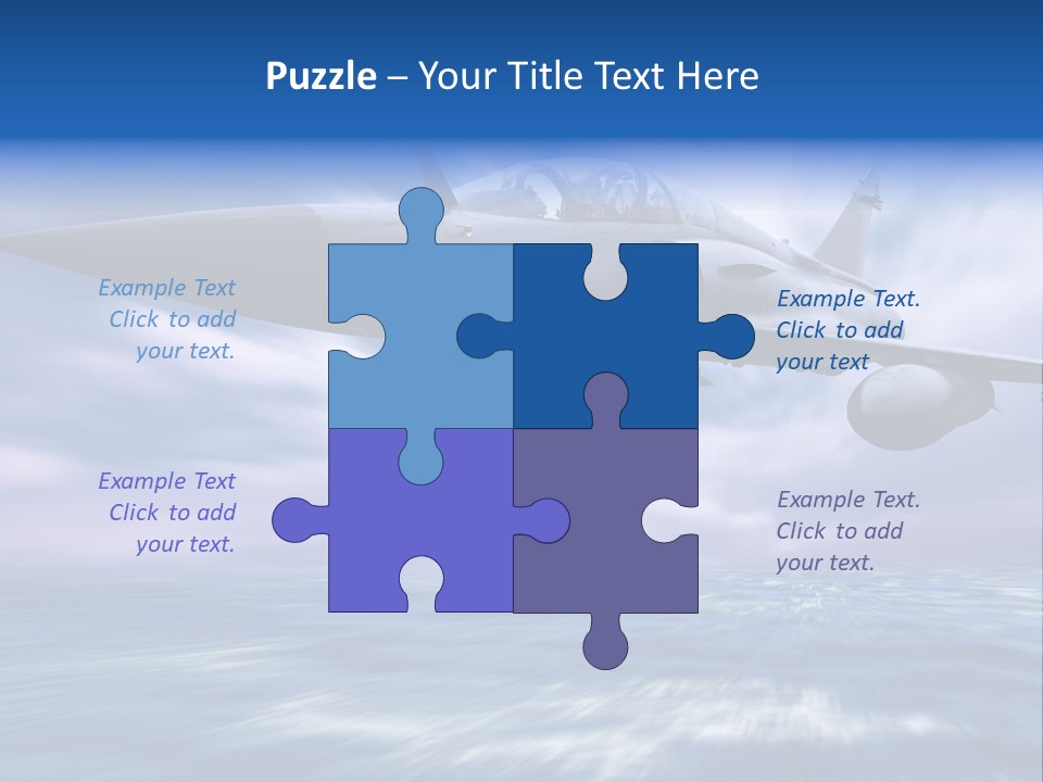 Air Business Speed PowerPoint Template