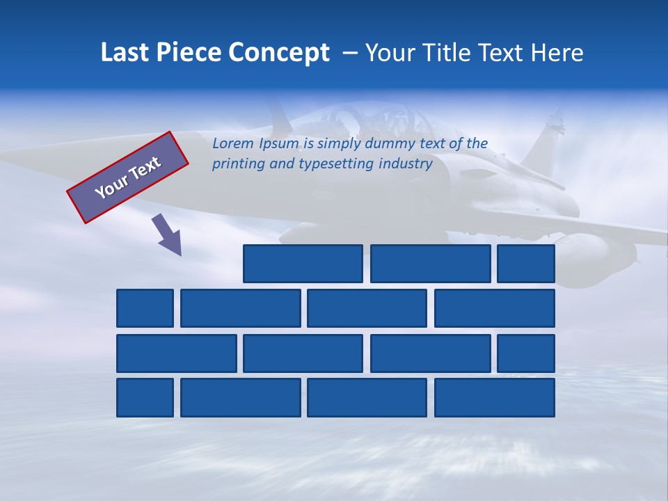 Air Business Speed PowerPoint Template