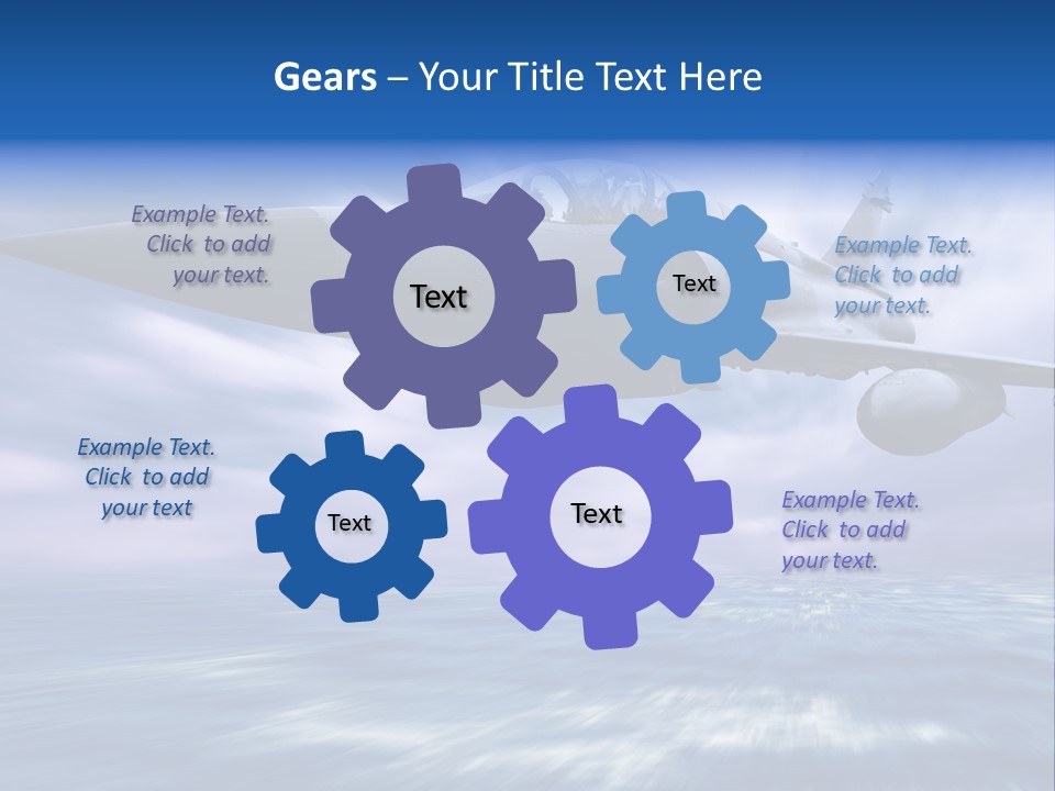 Air Business Speed PowerPoint Template