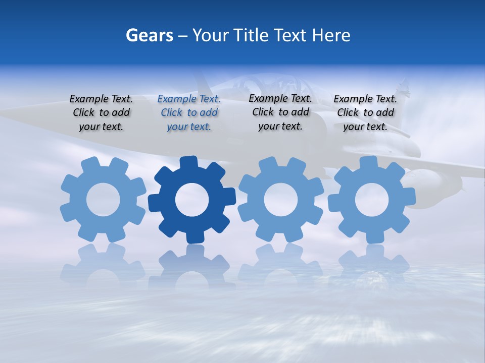 Air Business Speed PowerPoint Template