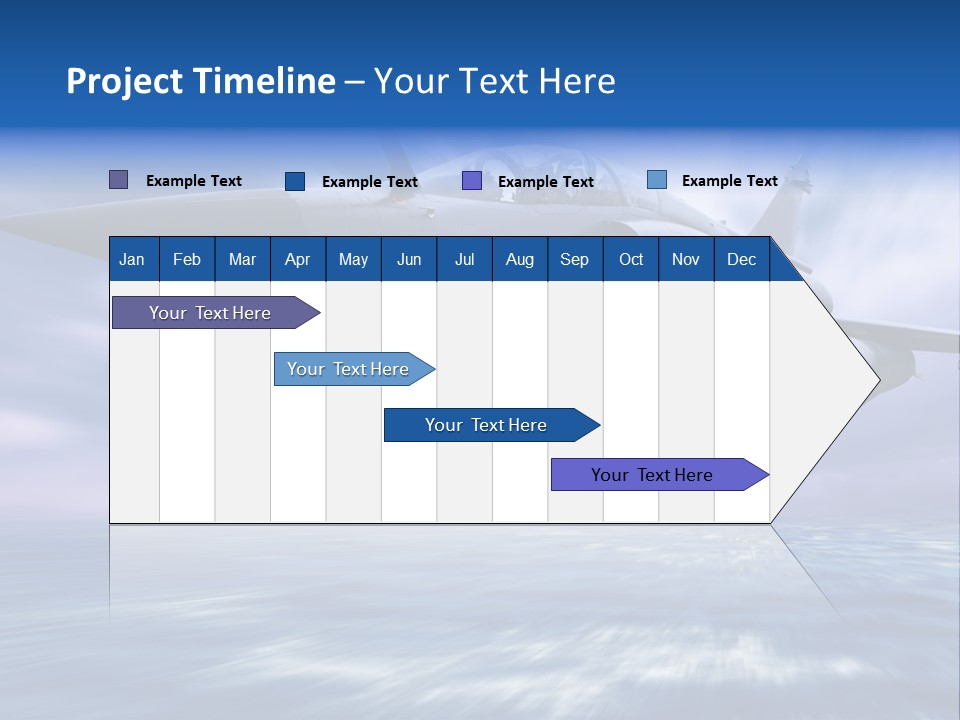 Air Business Speed PowerPoint Template
