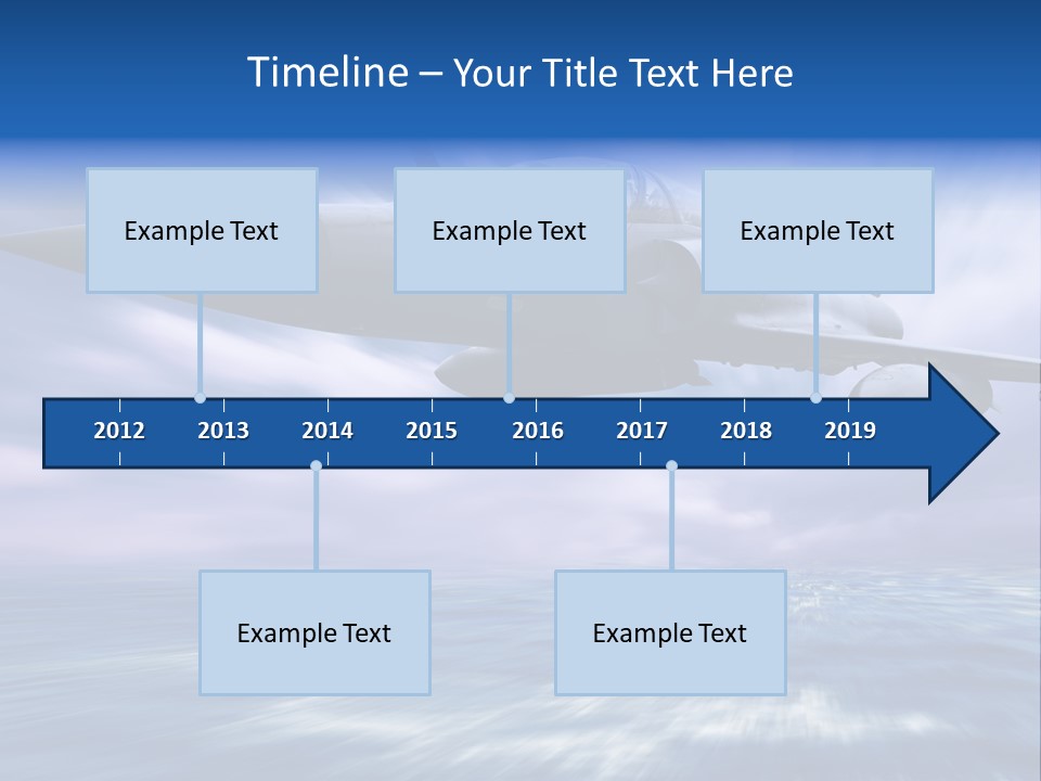 Air Business Speed PowerPoint Template