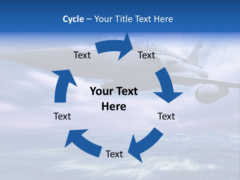Air Business Speed PowerPoint Template