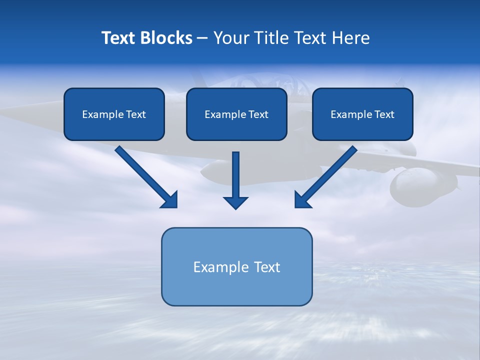 Air Business Speed PowerPoint Template