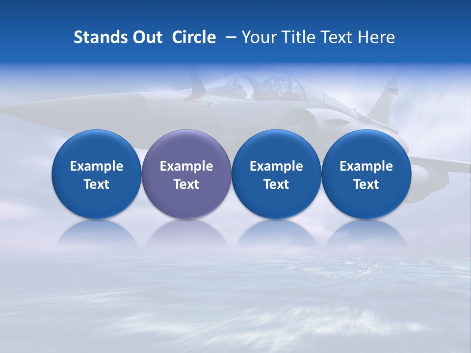 Air Business Speed PowerPoint Template