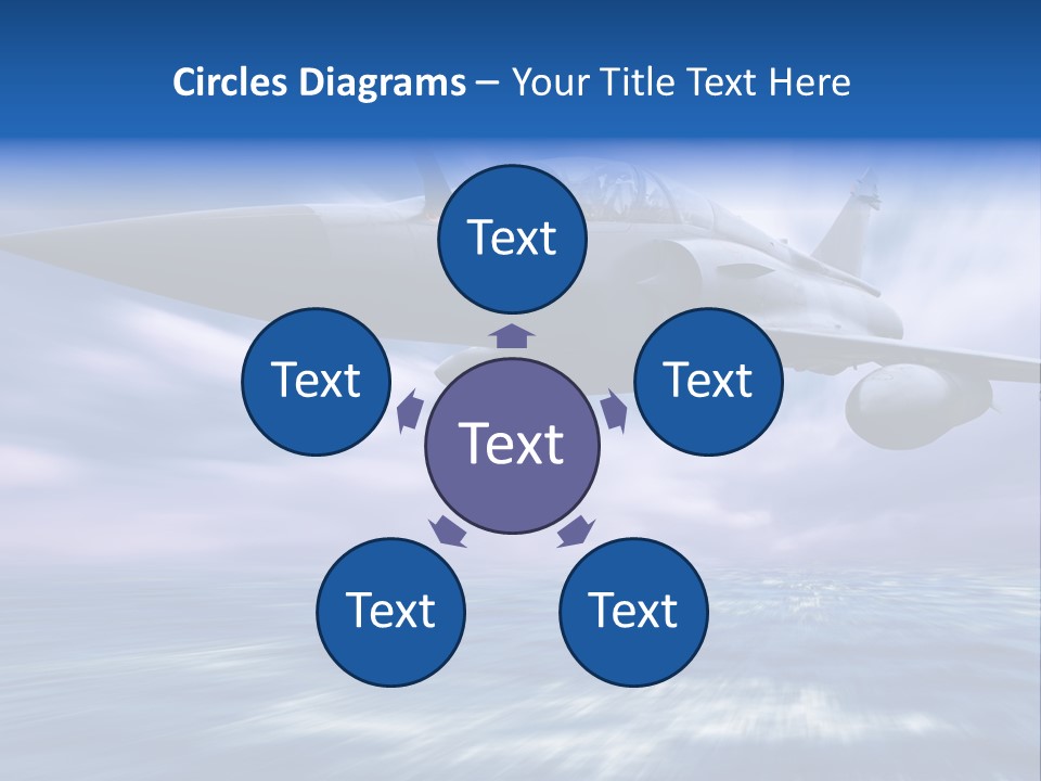 Air Business Speed PowerPoint Template