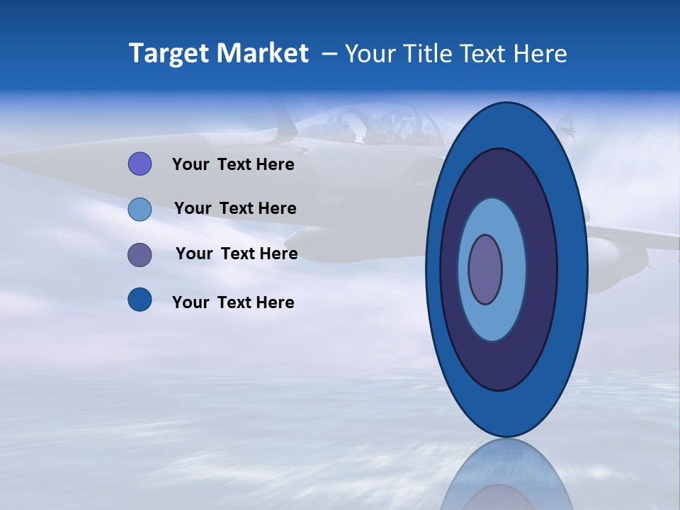 Air Business Speed PowerPoint Template