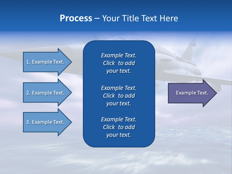 Air Business Speed PowerPoint Template