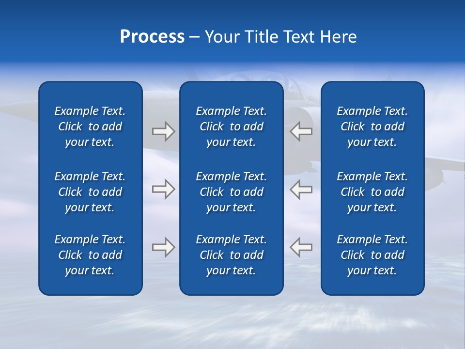 Air Business Speed PowerPoint Template