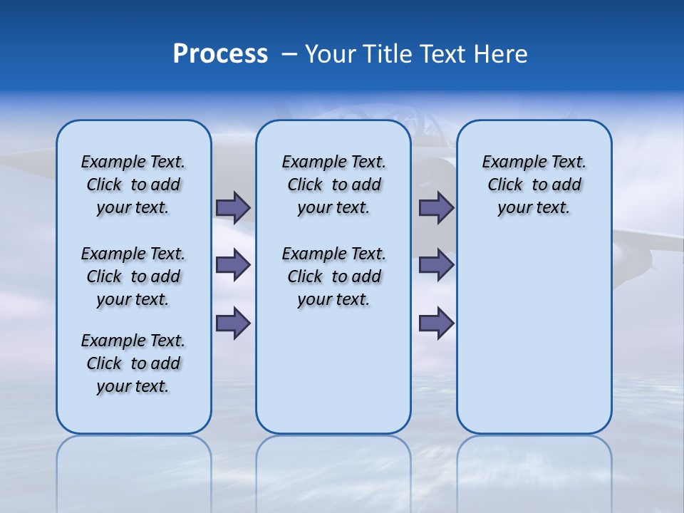 Air Business Speed PowerPoint Template