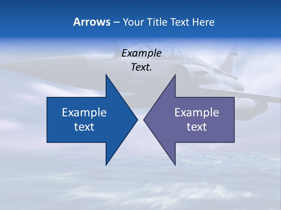 Air Business Speed PowerPoint Template
