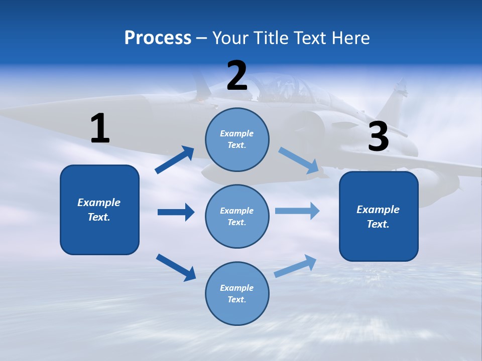 Air Business Speed PowerPoint Template