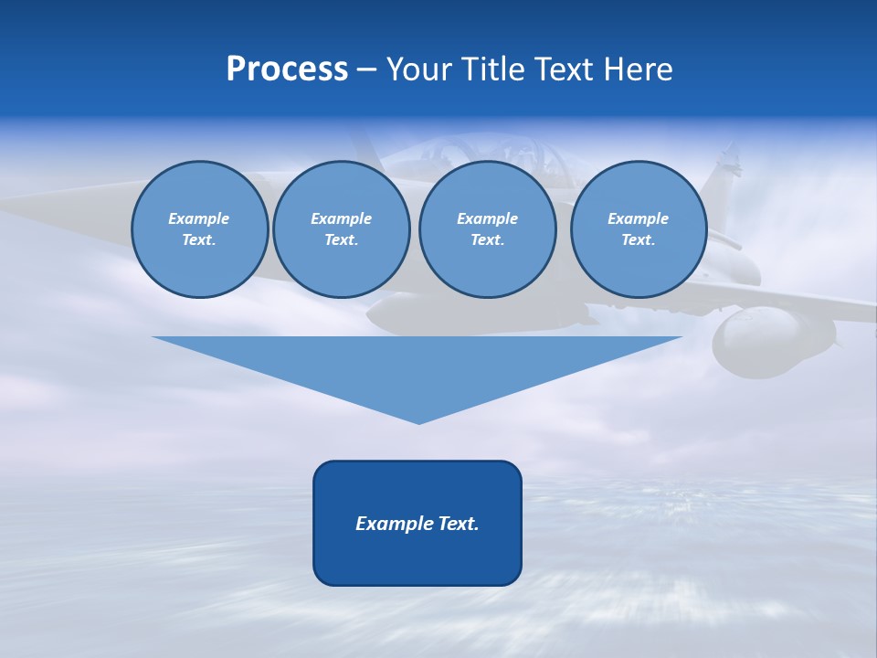 Air Business Speed PowerPoint Template