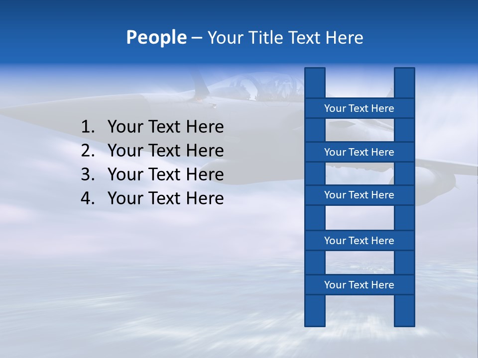 Air Business Speed PowerPoint Template