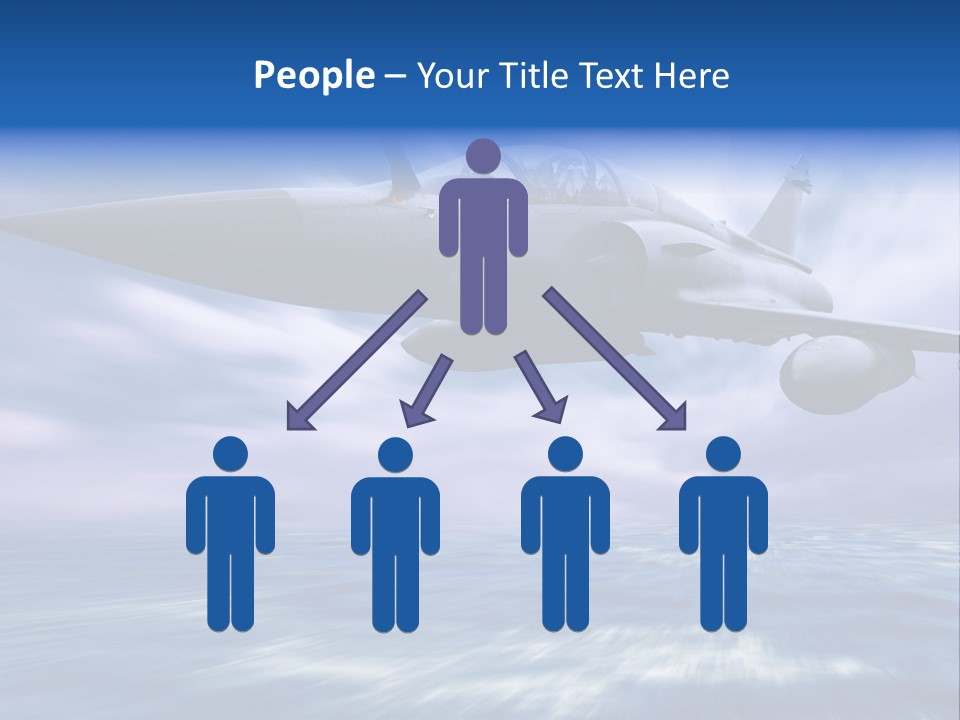 Air Business Speed PowerPoint Template