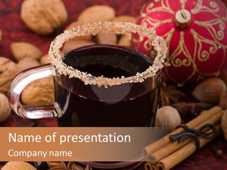 Star Anise Spice Ornate PowerPoint Template