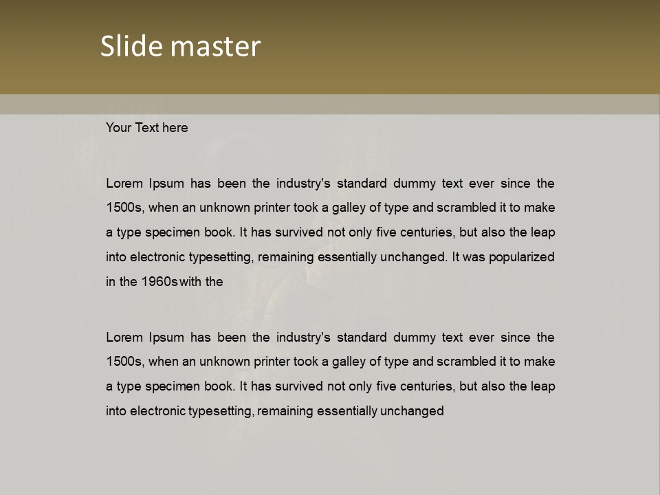 Pain Grief Anxiety PowerPoint Template