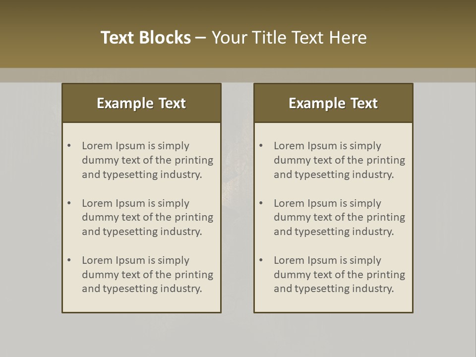 Pain Grief Anxiety PowerPoint Template