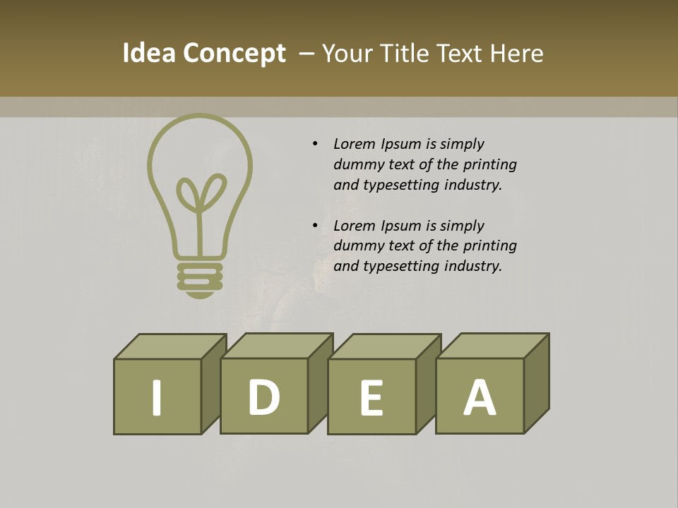 Pain Grief Anxiety PowerPoint Template