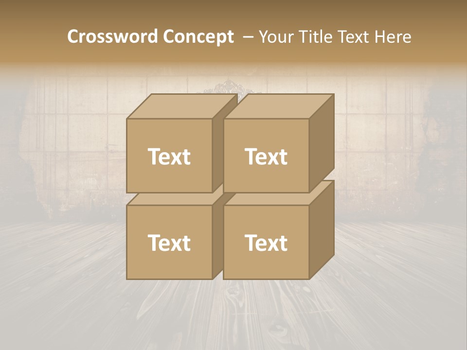 Room Luxury Seat PowerPoint Template