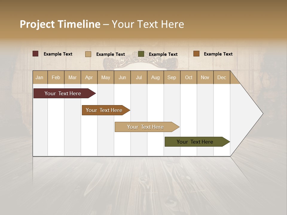 Room Luxury Seat PowerPoint Template