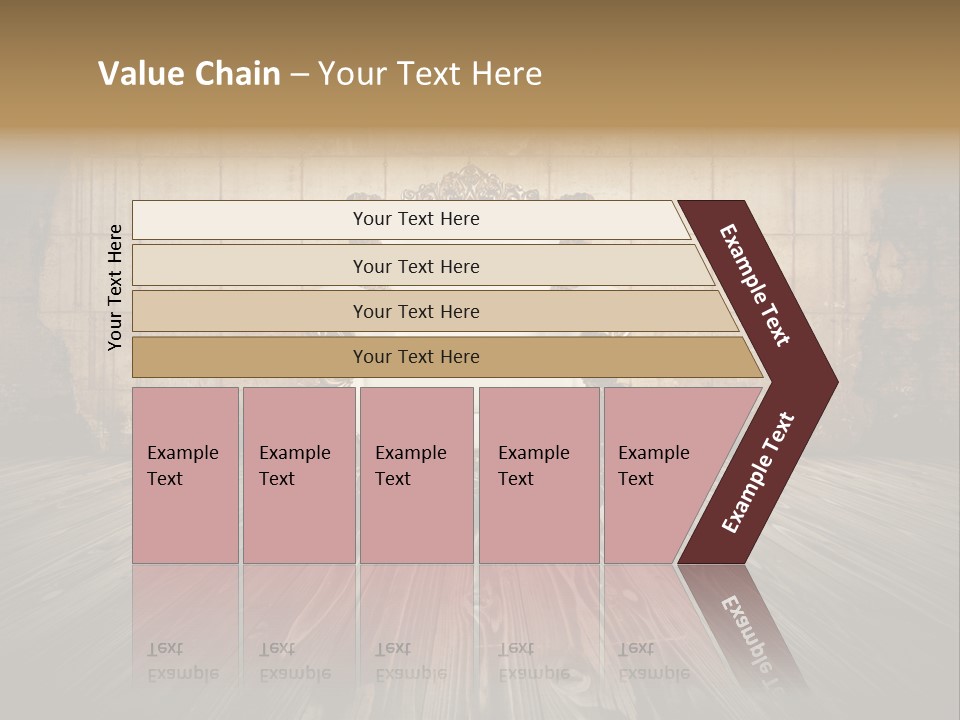 Room Luxury Seat PowerPoint Template