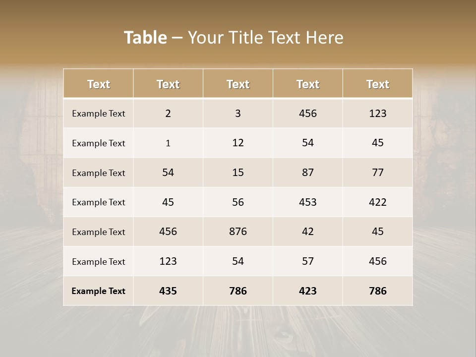 Room Luxury Seat PowerPoint Template