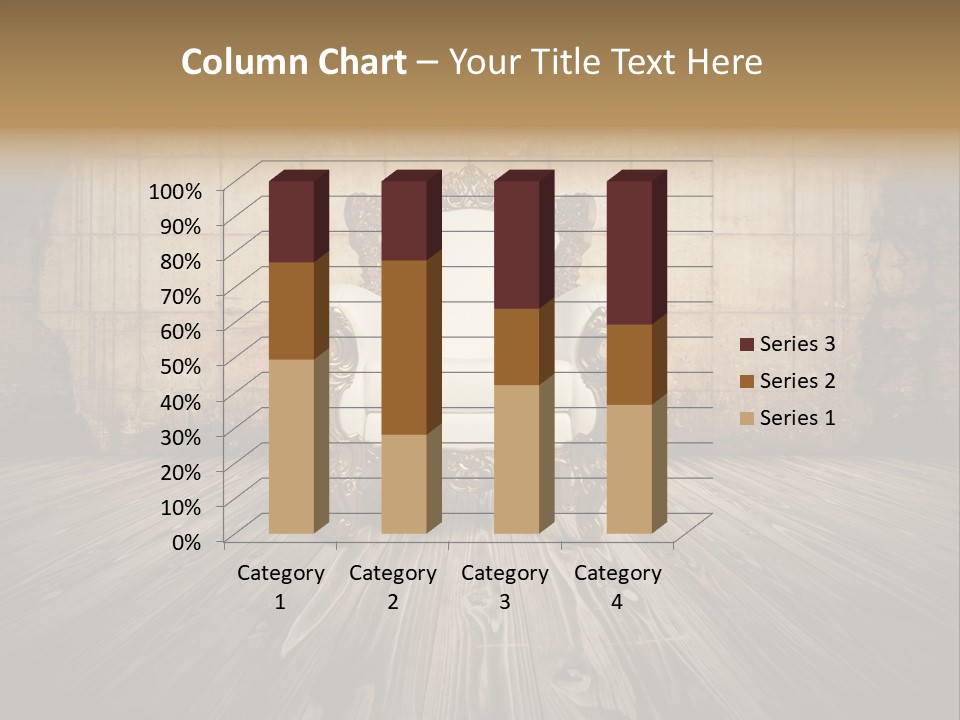 Room Luxury Seat PowerPoint Template