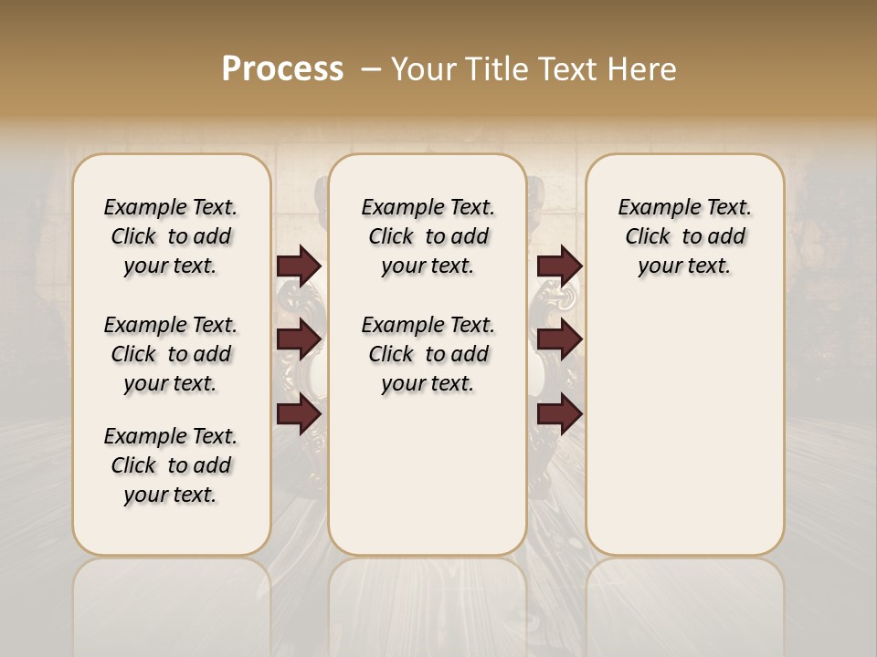 Room Luxury Seat PowerPoint Template