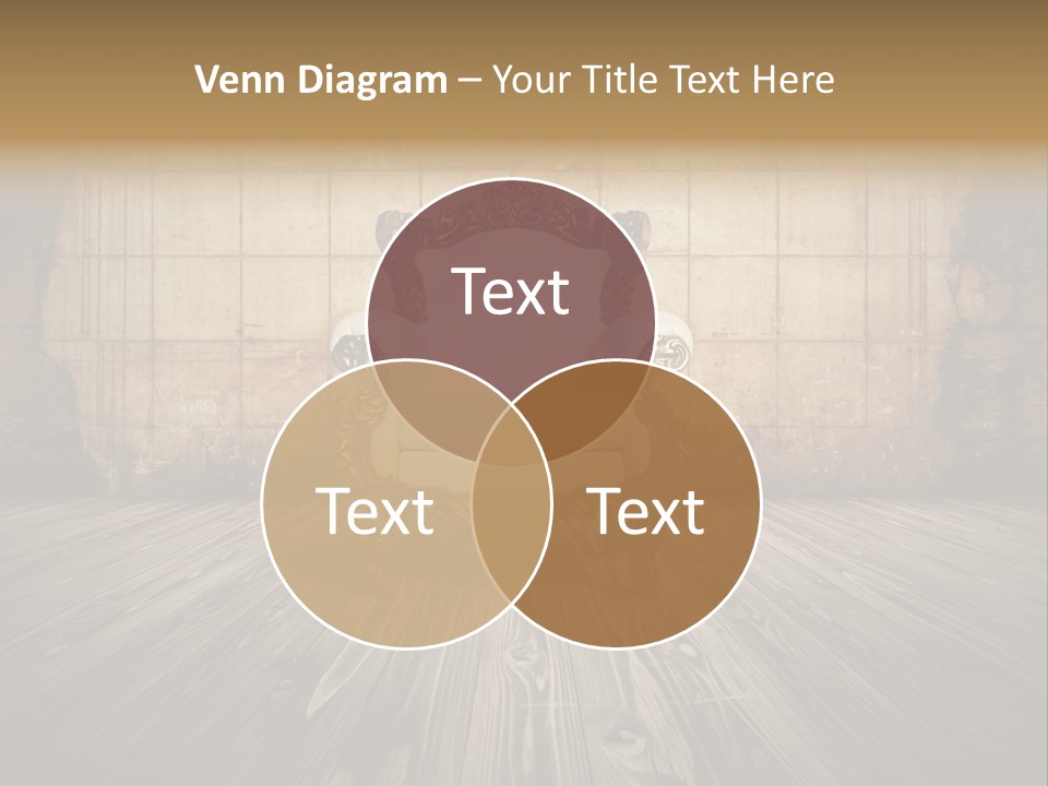 Room Luxury Seat PowerPoint Template