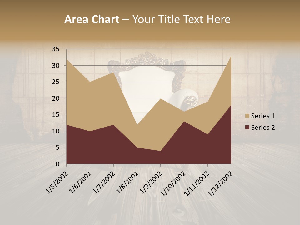 Room Luxury Seat PowerPoint Template