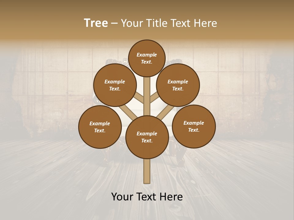 Room Luxury Seat PowerPoint Template