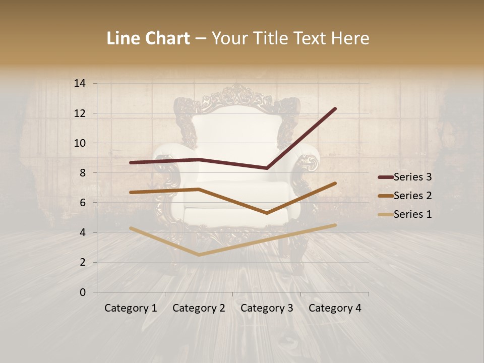 Room Luxury Seat PowerPoint Template