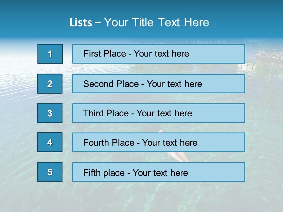 Cabin Palm Tourism PowerPoint Template