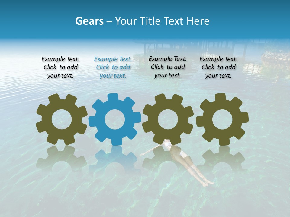 Cabin Palm Tourism PowerPoint Template